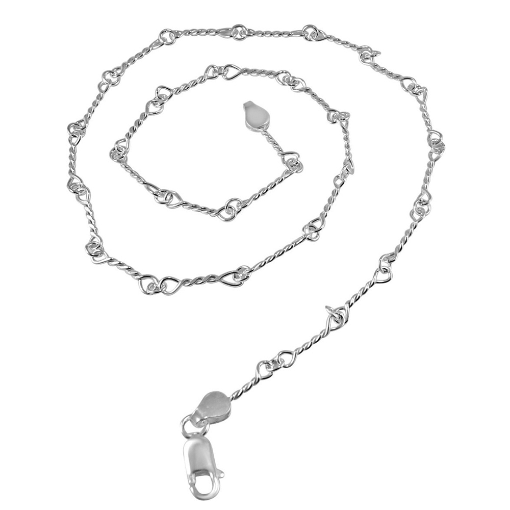 Sterling Rudrali Silver Chain